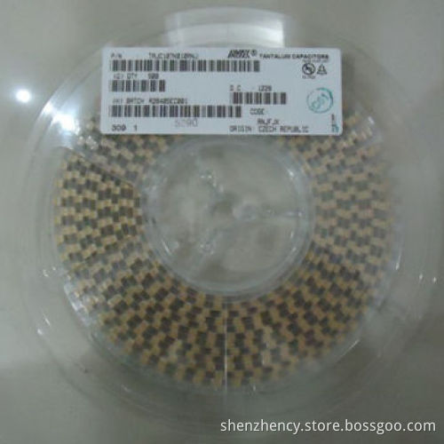 Solid Tantalum Capacitor, TAJC107K010RNJ, 100UF, 10V, 10%, 2312, C Case